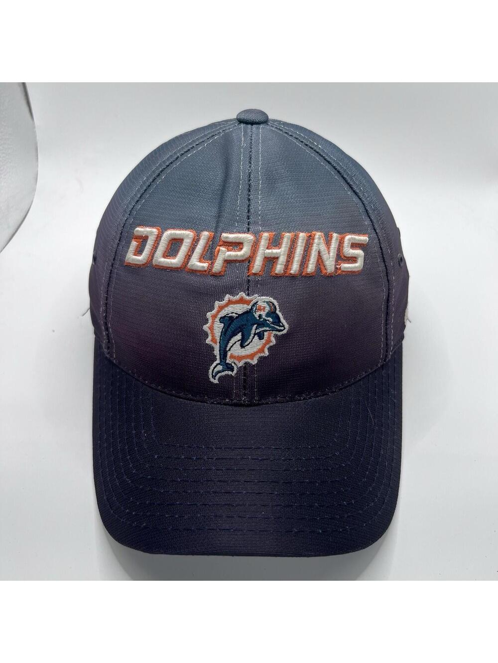 VTG 90s Miami Dolphins PUMA NFL Pro Line Adjustable Hat Baseball Cap Authentic